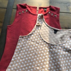 Two Ann Taylor Tank Tops small